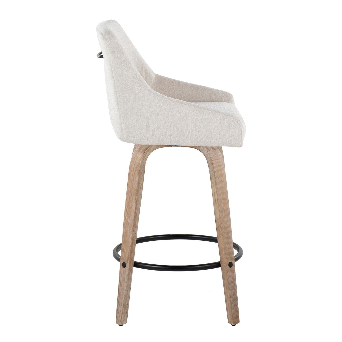 Majestic Office Furniture 26" Fixed-Height Counter Stool - Set of 2