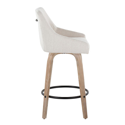 Majestic Office Furniture 26" Fixed-Height Counter Stool - Set of 2