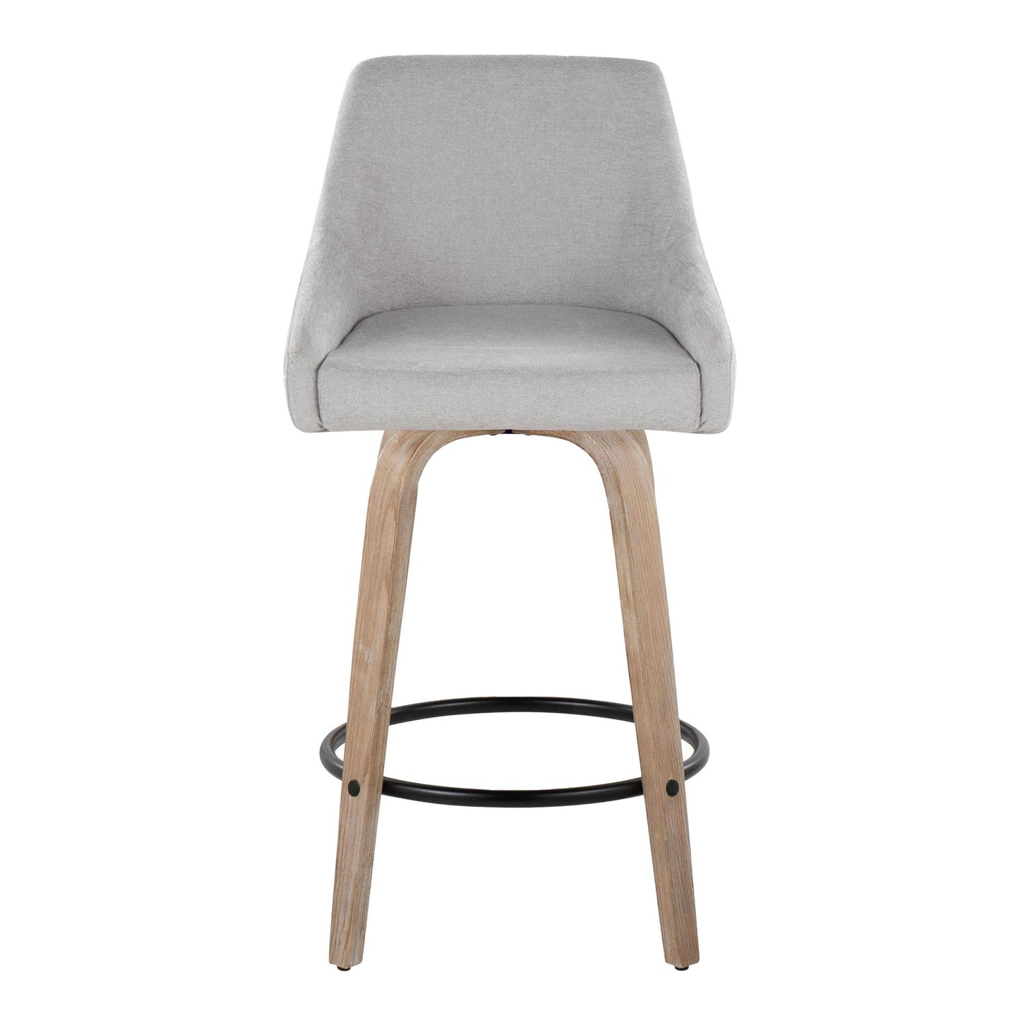 Majestic Office Furniture 26" Fixed-Height Counter Stool - Set of 2