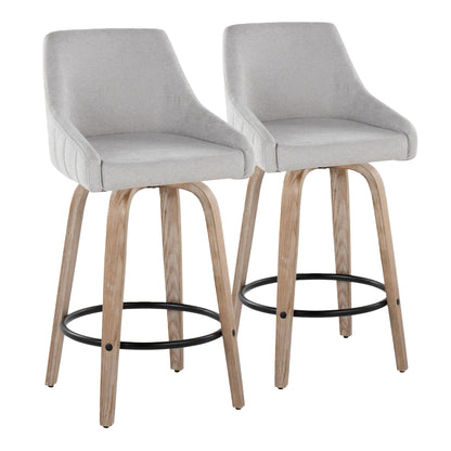 Majestic Office Furniture 26" Fixed-Height Counter Stool - Set of 2
