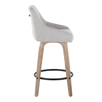 Majestic Office Furniture 26" Fixed-Height Counter Stool - Set of 2