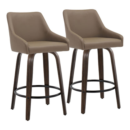 Majestic Office Furniture 26" Fixed-Height Counter Stool - Set of 2