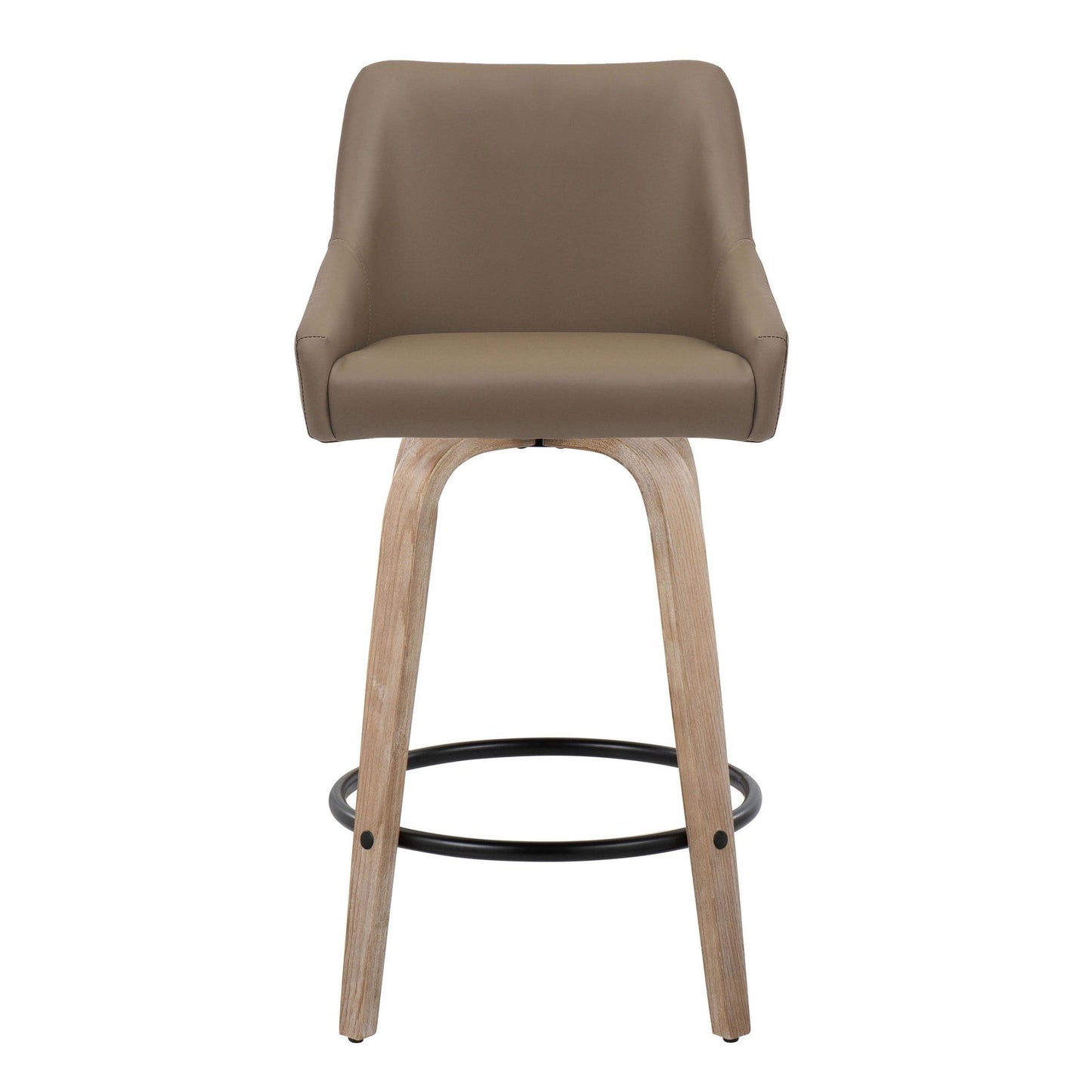 Majestic Office Furniture 26" Fixed-Height Counter Stool - Set of 2