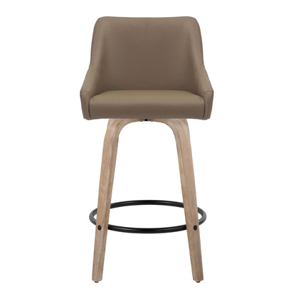 Majestic Office Furniture 26" Fixed-Height Counter Stool - Set of 2