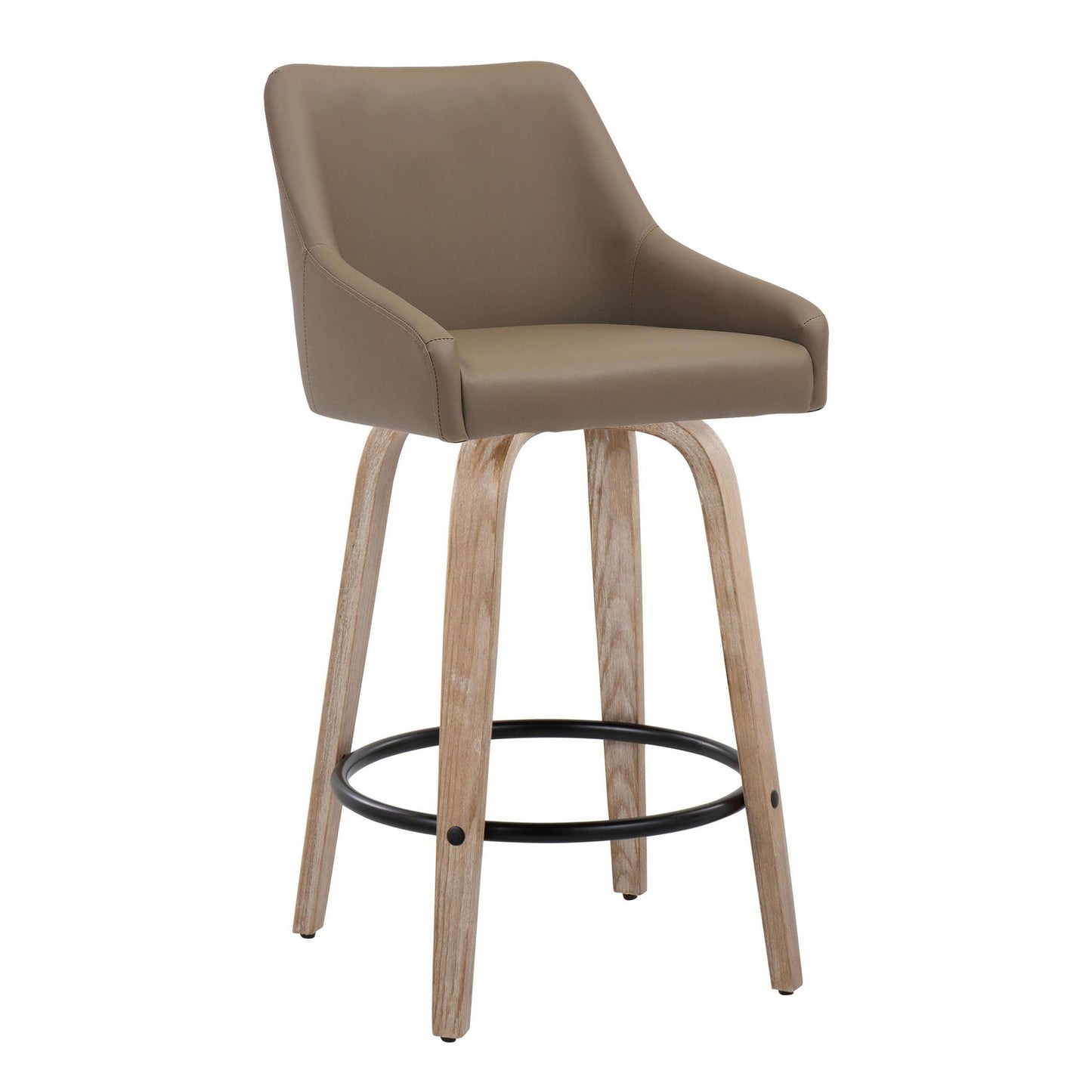 Majestic Office Furniture 26" Fixed-Height Counter Stool - Set of 2
