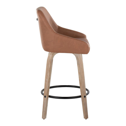 Majestic Office Furniture 26" Fixed-Height Counter Stool - Set of 2