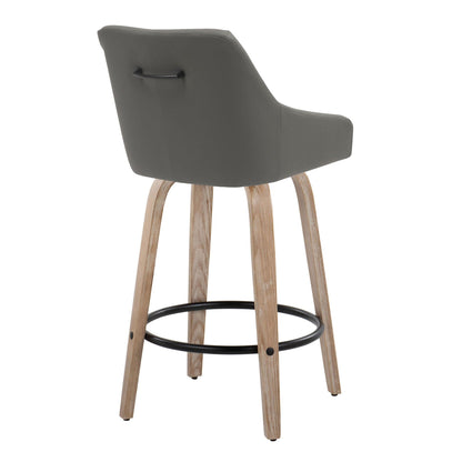 Majestic Office Furniture 26" Fixed-Height Counter Stool - Set of 2