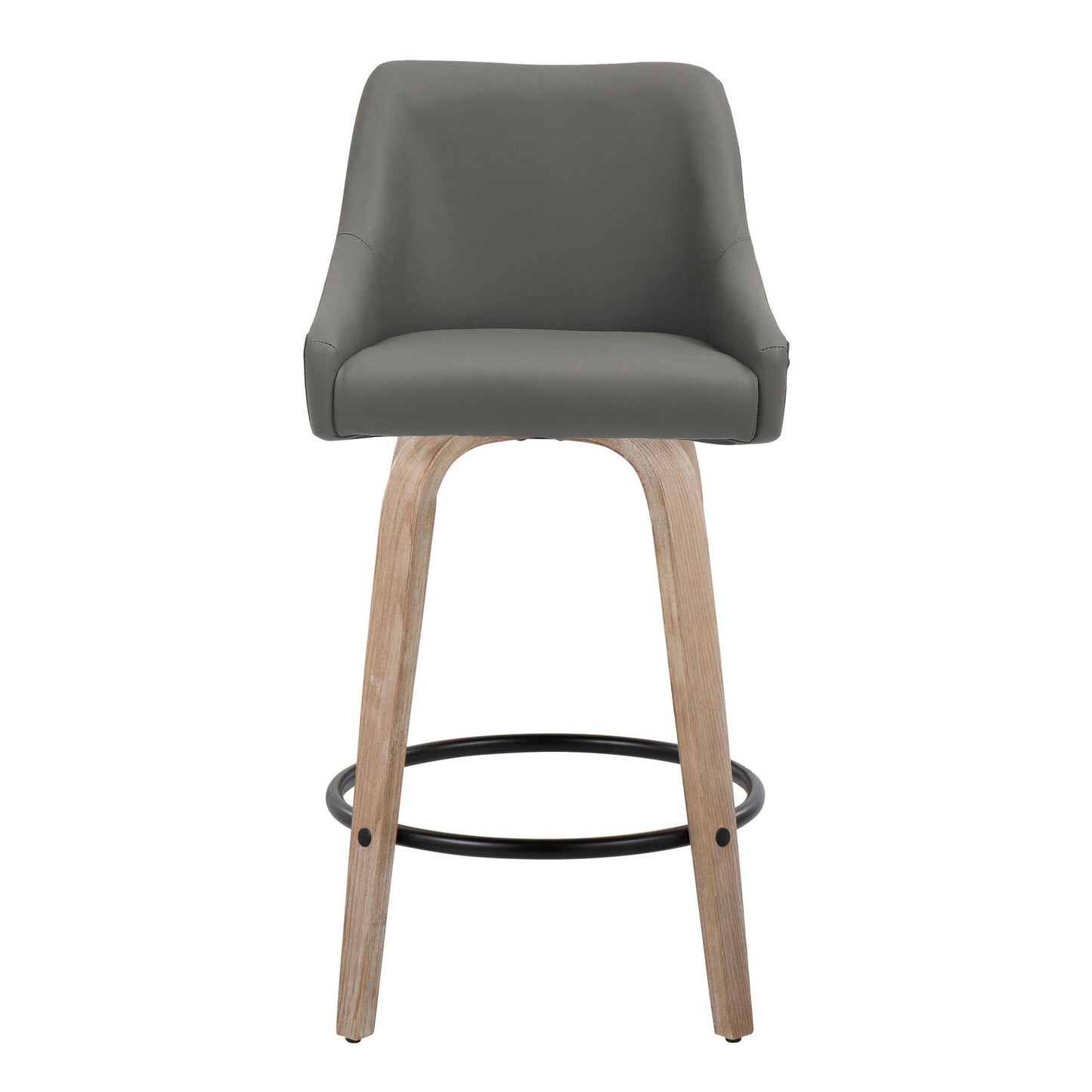 Majestic Office Furniture 26" Fixed-Height Counter Stool - Set of 2