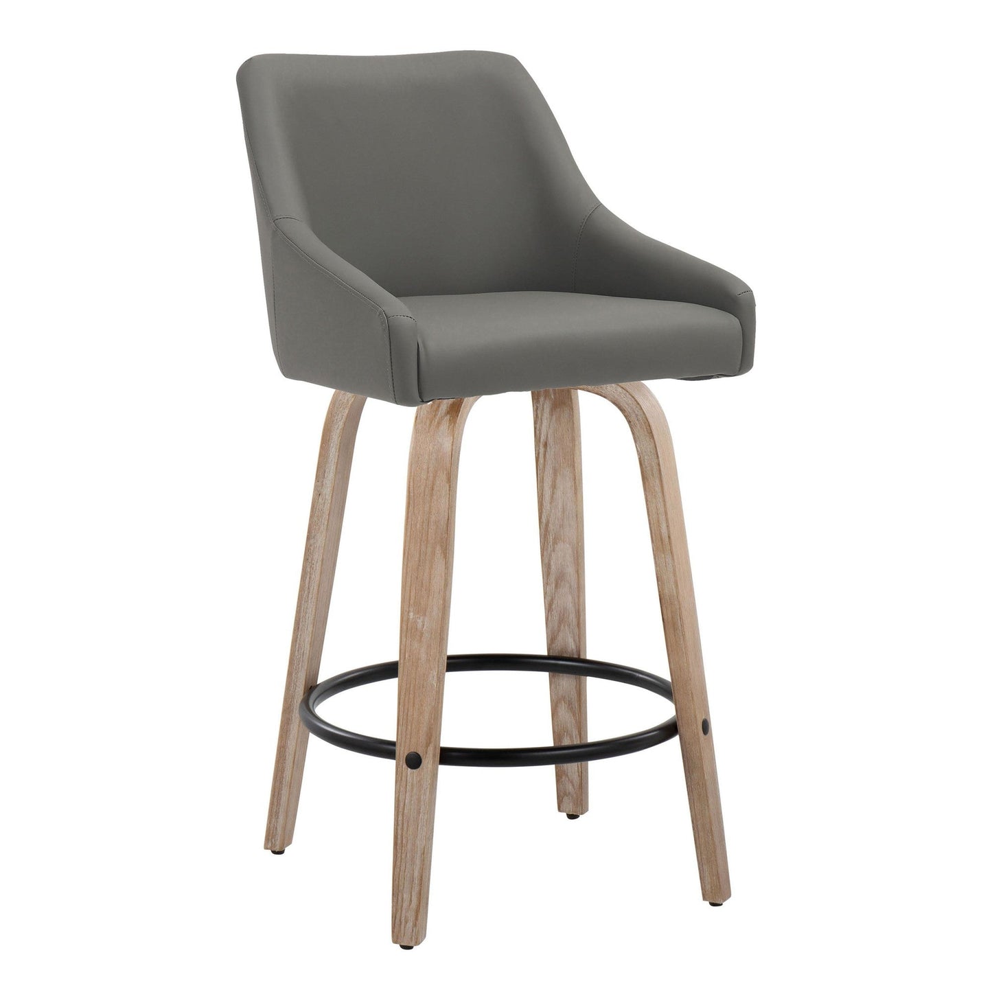 Majestic Office Furniture 26" Fixed-Height Counter Stool - Set of 2