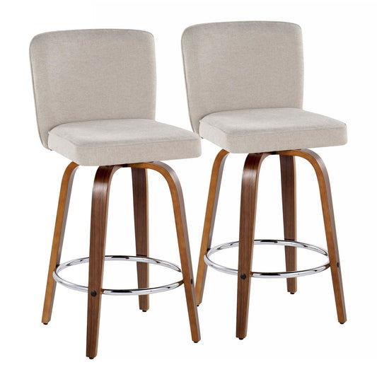 Majestic Office Furniture 26" Fixed-Height Counter Stool - Set of 2