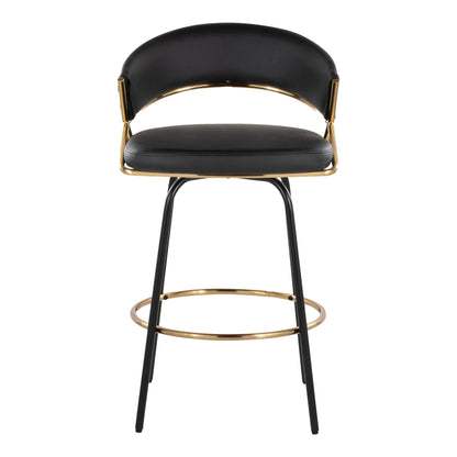 Majestic Office Furniture 26" Fixed-Height Counter Stool - Set of 2