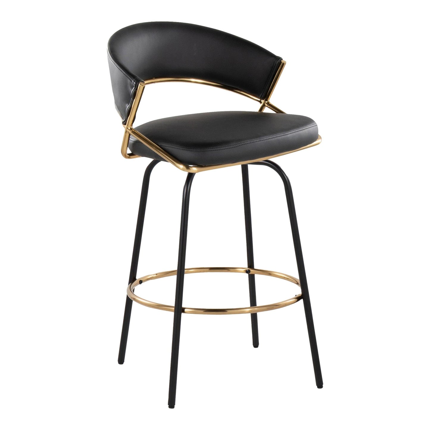 Majestic Office Furniture 26" Fixed-Height Counter Stool - Set of 2