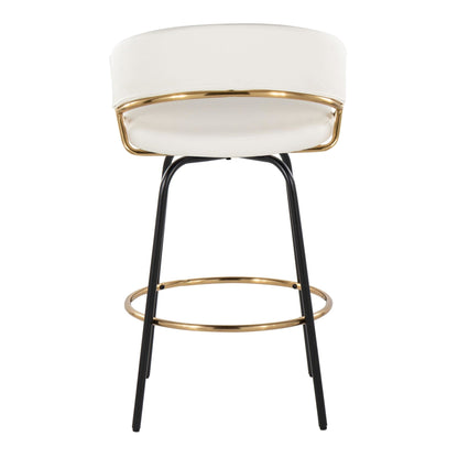 Majestic Office Furniture 26" Fixed-Height Counter Stool - Set of 2