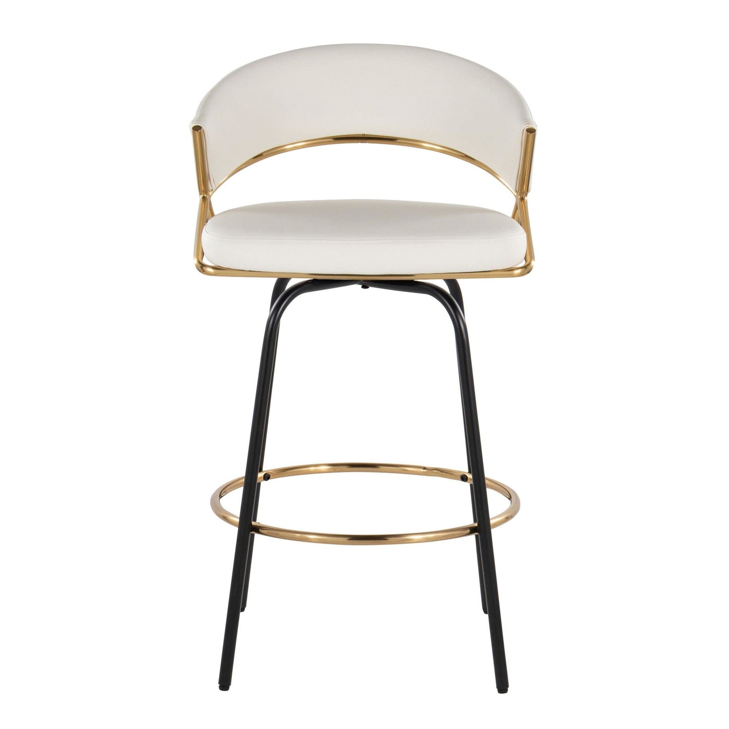 Majestic Office Furniture 26" Fixed-Height Counter Stool - Set of 2