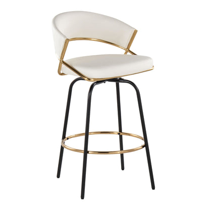 Majestic Office Furniture 26" Fixed-Height Counter Stool - Set of 2