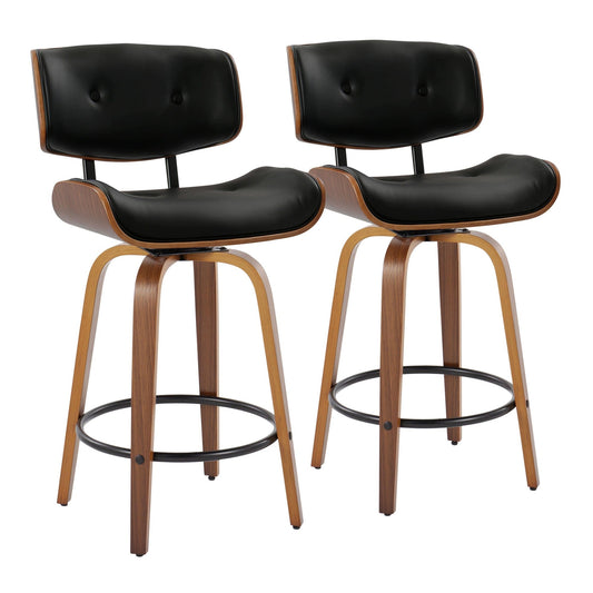 Majestic Office Furniture 26" Fixed-Height Counter Stool - Set of 2