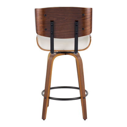 Majestic Office Furniture 26" Fixed-Height Counter Stool - Set of 2