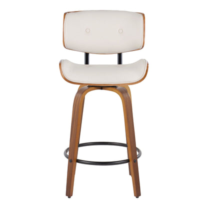 Majestic Office Furniture 26" Fixed-Height Counter Stool - Set of 2