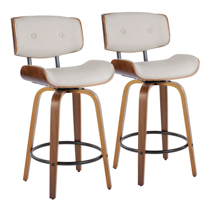 Majestic Office Furniture 26" Fixed-Height Counter Stool - Set of 2