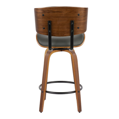 Majestic Office Furniture 26" Fixed-Height Counter Stool - Set of 2