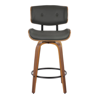 Majestic Office Furniture 26" Fixed-Height Counter Stool - Set of 2