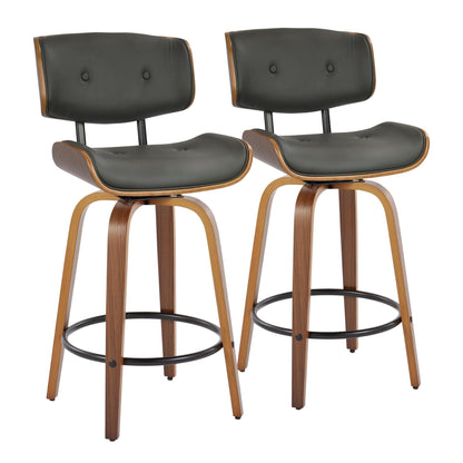 Majestic Office Furniture 26" Fixed-Height Counter Stool - Set of 2