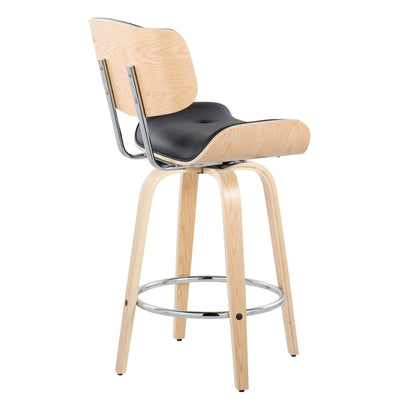 Majestic Office Furniture 26" Fixed-Height Counter Stool - Set of 2