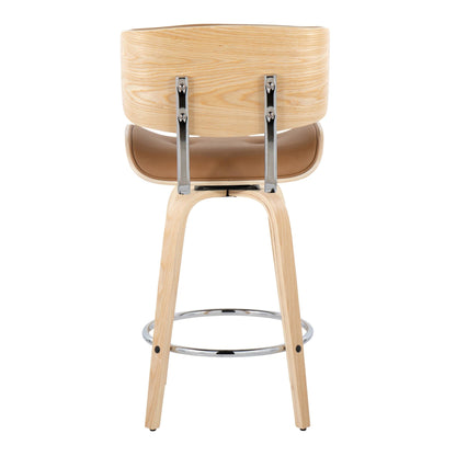 Majestic Office Furniture 26" Fixed-Height Counter Stool - Set of 2