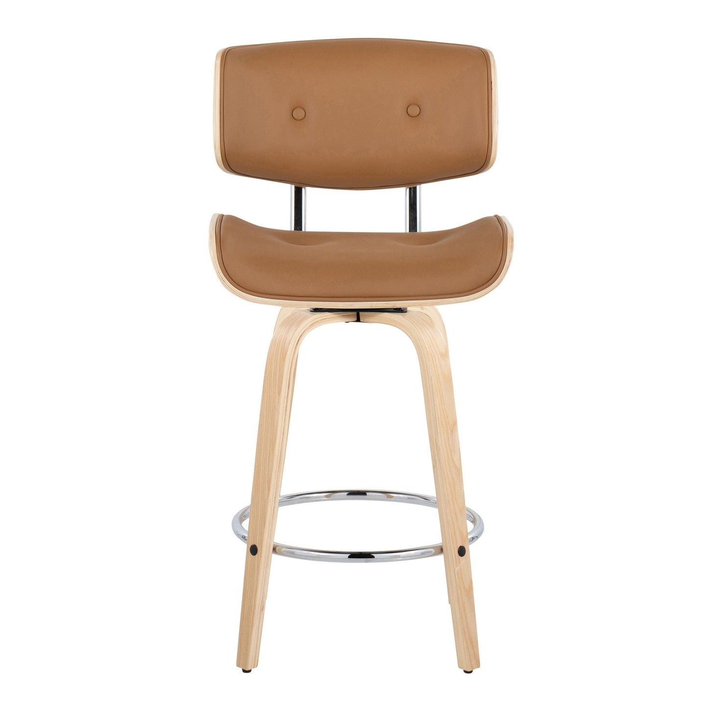 Majestic Office Furniture 26" Fixed-Height Counter Stool - Set of 2