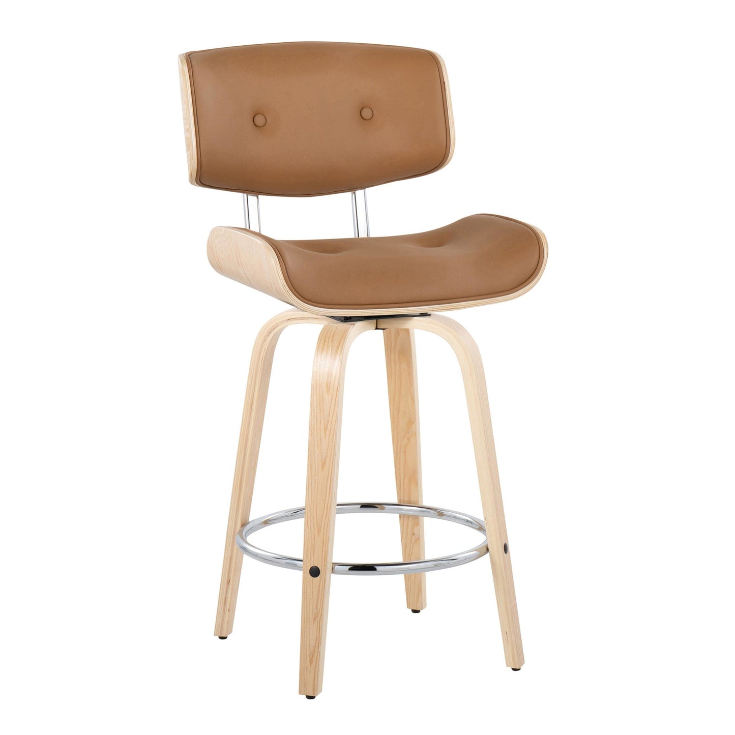 Majestic Office Furniture 26" Fixed-Height Counter Stool - Set of 2
