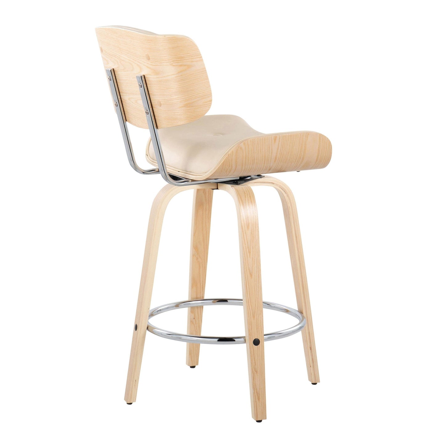 Majestic Office Furniture 26" Fixed-Height Counter Stool - Set of 2
