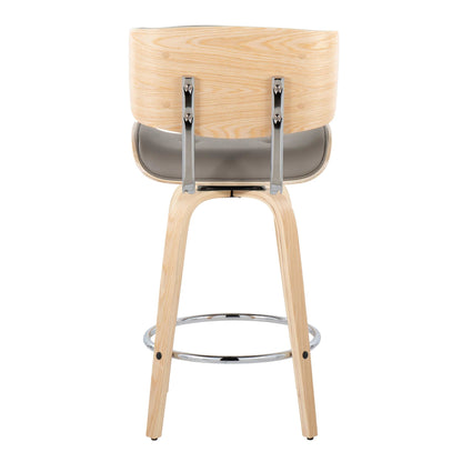 Majestic Office Furniture 26" Fixed-Height Counter Stool - Set of 2