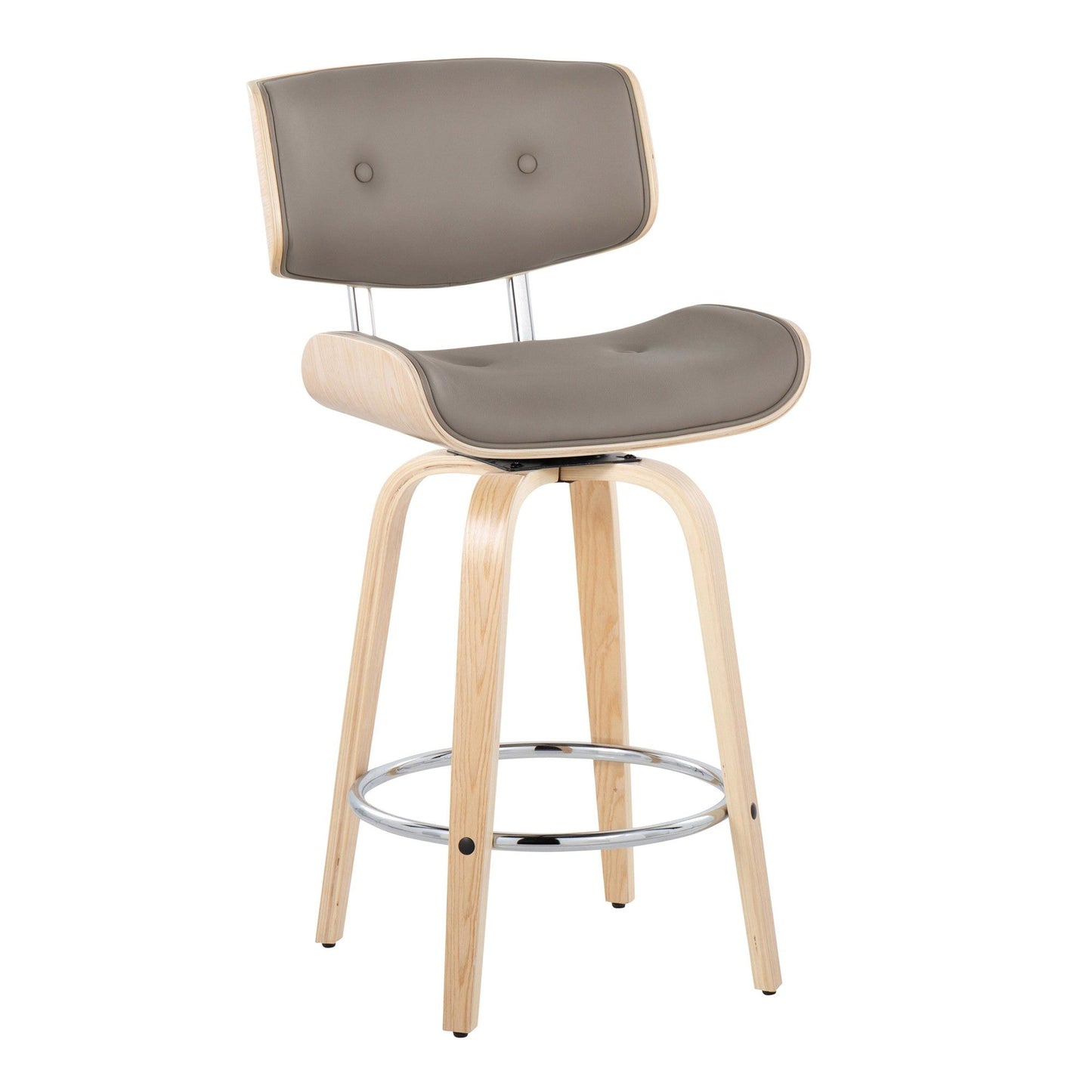 Majestic Office Furniture 26" Fixed-Height Counter Stool - Set of 2
