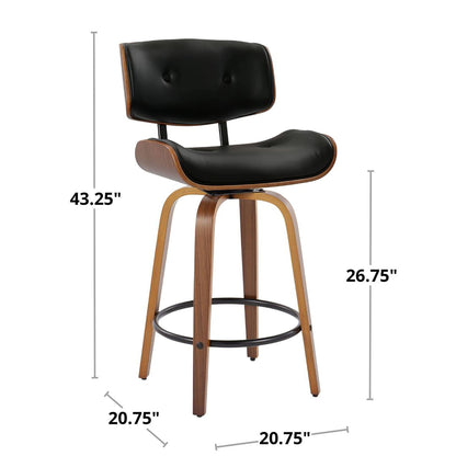 Majestic Office Furniture 26" Fixed-Height Counter Stool - Set of 2