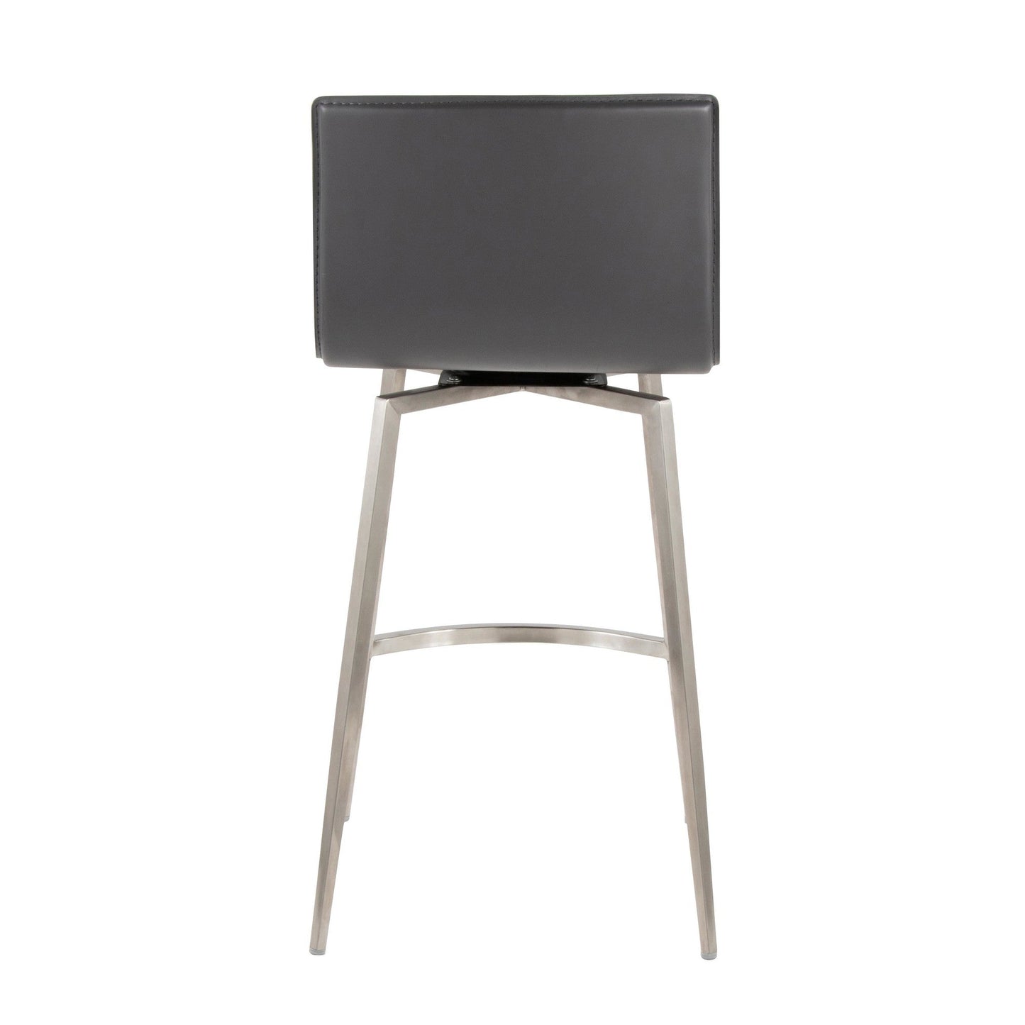 Lumisource Mara Upholstered 26" Fixed-Height Counter Stool - Set of 2