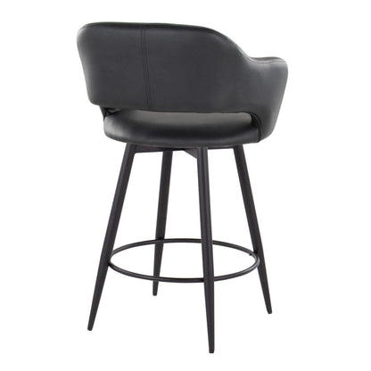 Majestic Office Furniture 26" Fixed-Height Counter Stool - Set of 2