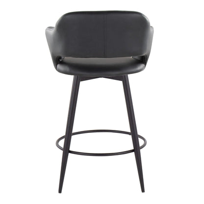 Majestic Office Furniture 26" Fixed-Height Counter Stool - Set of 2