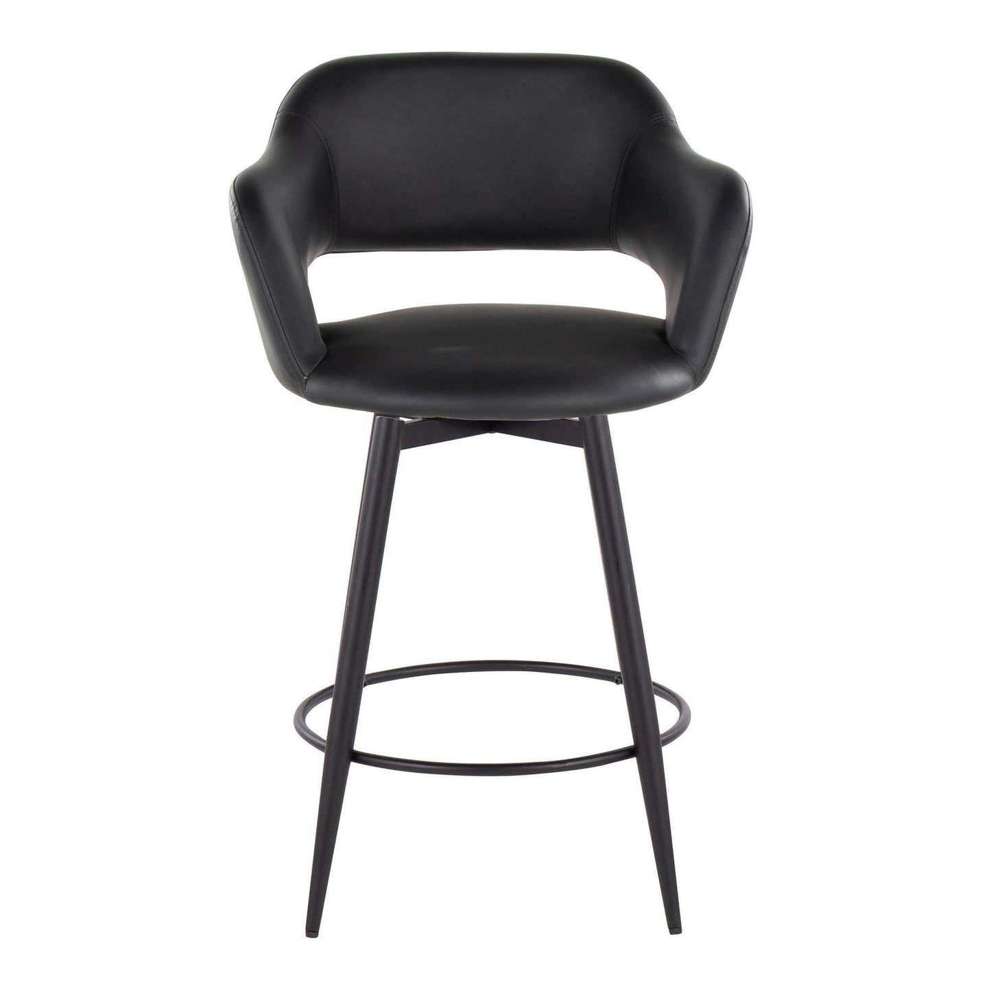 Majestic Office Furniture 26" Fixed-Height Counter Stool - Set of 2