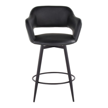 Majestic Office Furniture 26" Fixed-Height Counter Stool - Set of 2