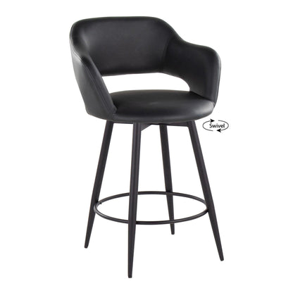 Majestic Office Furniture 26" Fixed-Height Counter Stool - Set of 2