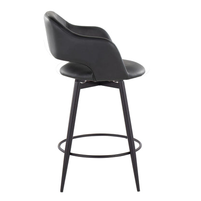 Majestic Office Furniture 26" Fixed-Height Counter Stool - Set of 2