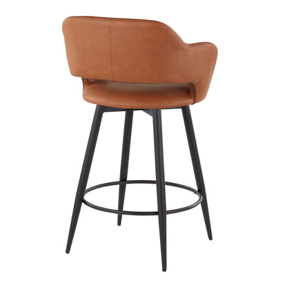 Majestic Office Furniture 26" Fixed-Height Counter Stool - Set of 2