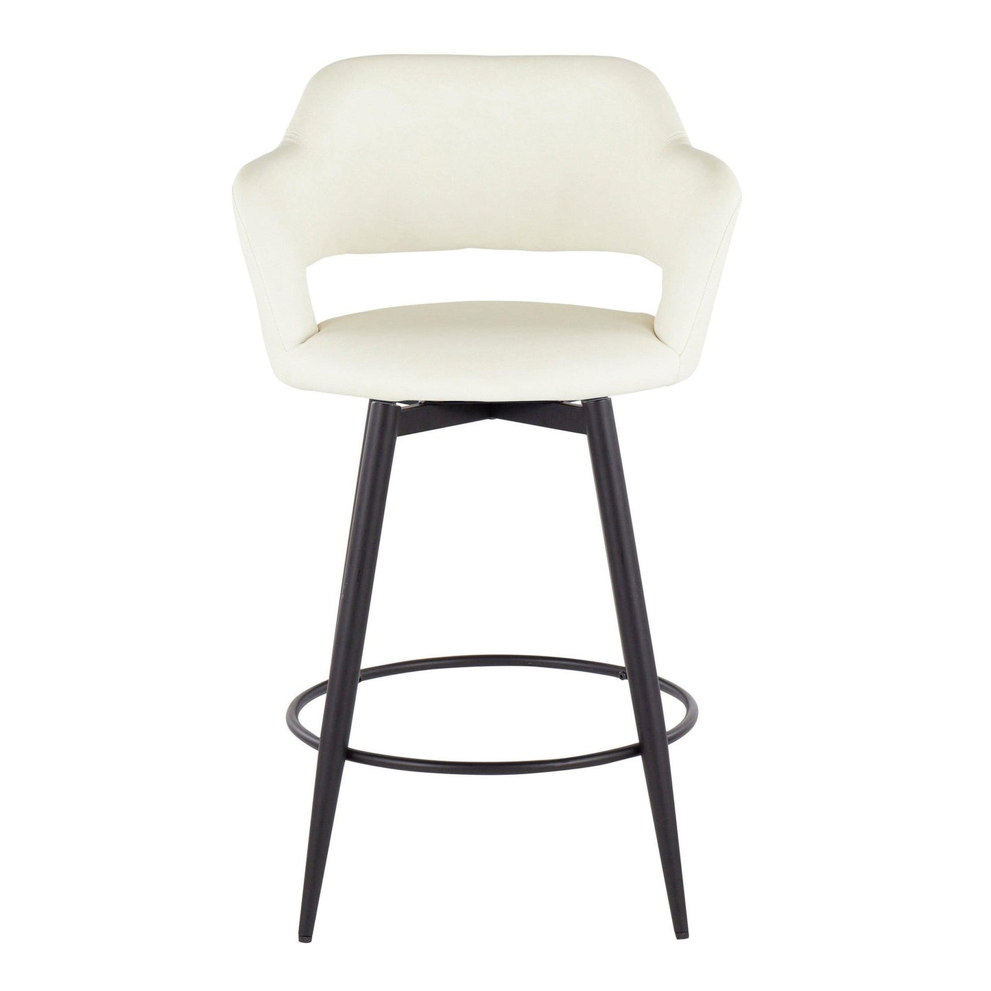 Majestic Office Furniture 26" Fixed-Height Counter Stool - Set of 2