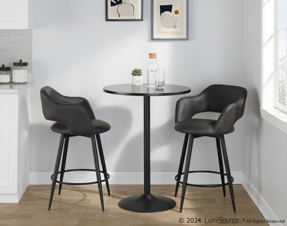 Majestic Office Furniture 26" Fixed-Height Counter Stool - Set of 2