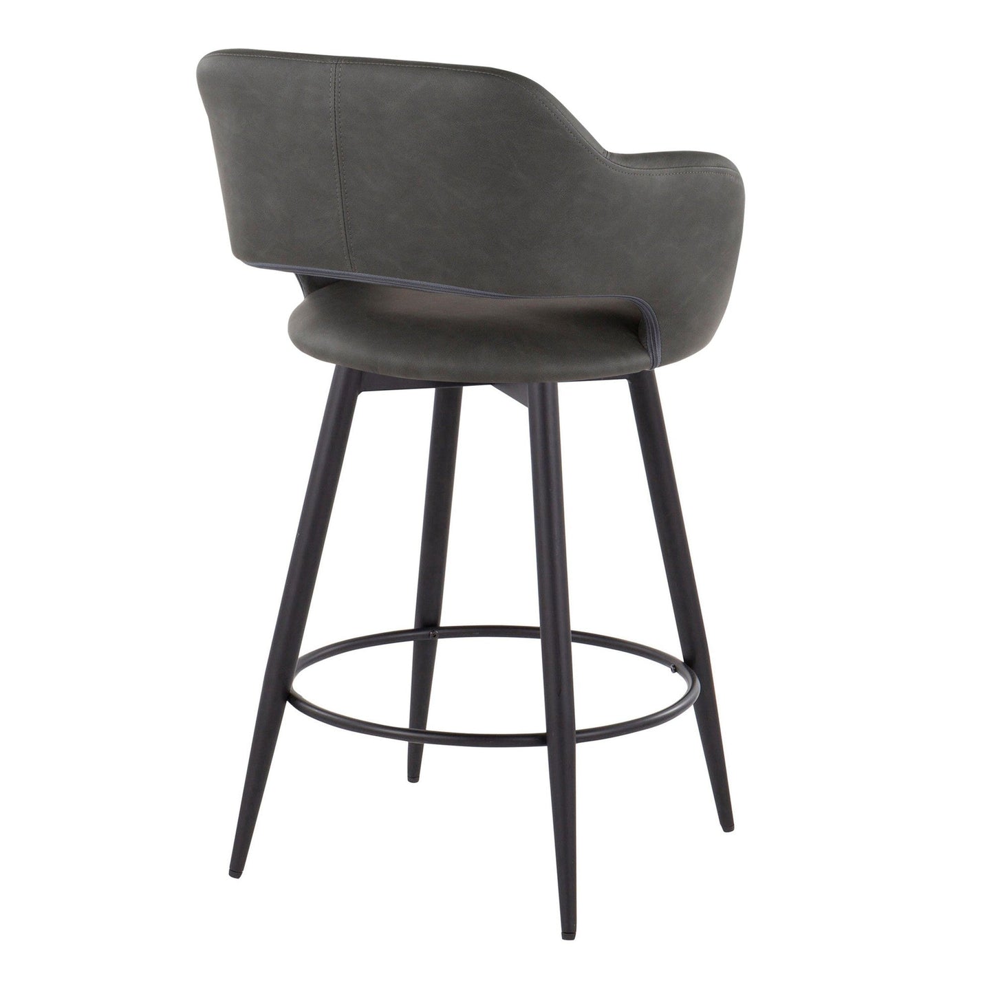 Majestic Office Furniture 26" Fixed-Height Counter Stool - Set of 2