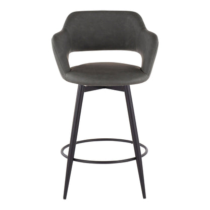 Majestic Office Furniture 26" Fixed-Height Counter Stool - Set of 2
