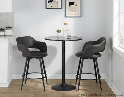 Majestic Office Furniture 26" Fixed-Height Counter Stool - Set of 2