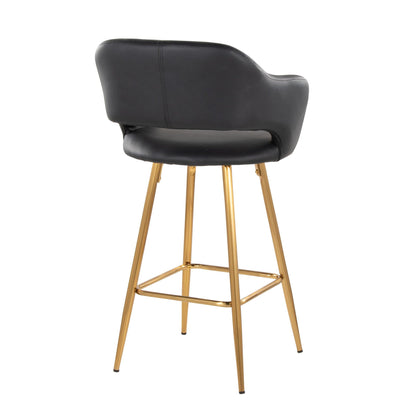 Majestic Office Furniture 26" Fixed-Height Counter Stool - Set of 2
