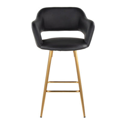 Majestic Office Furniture 26" Fixed-Height Counter Stool - Set of 2