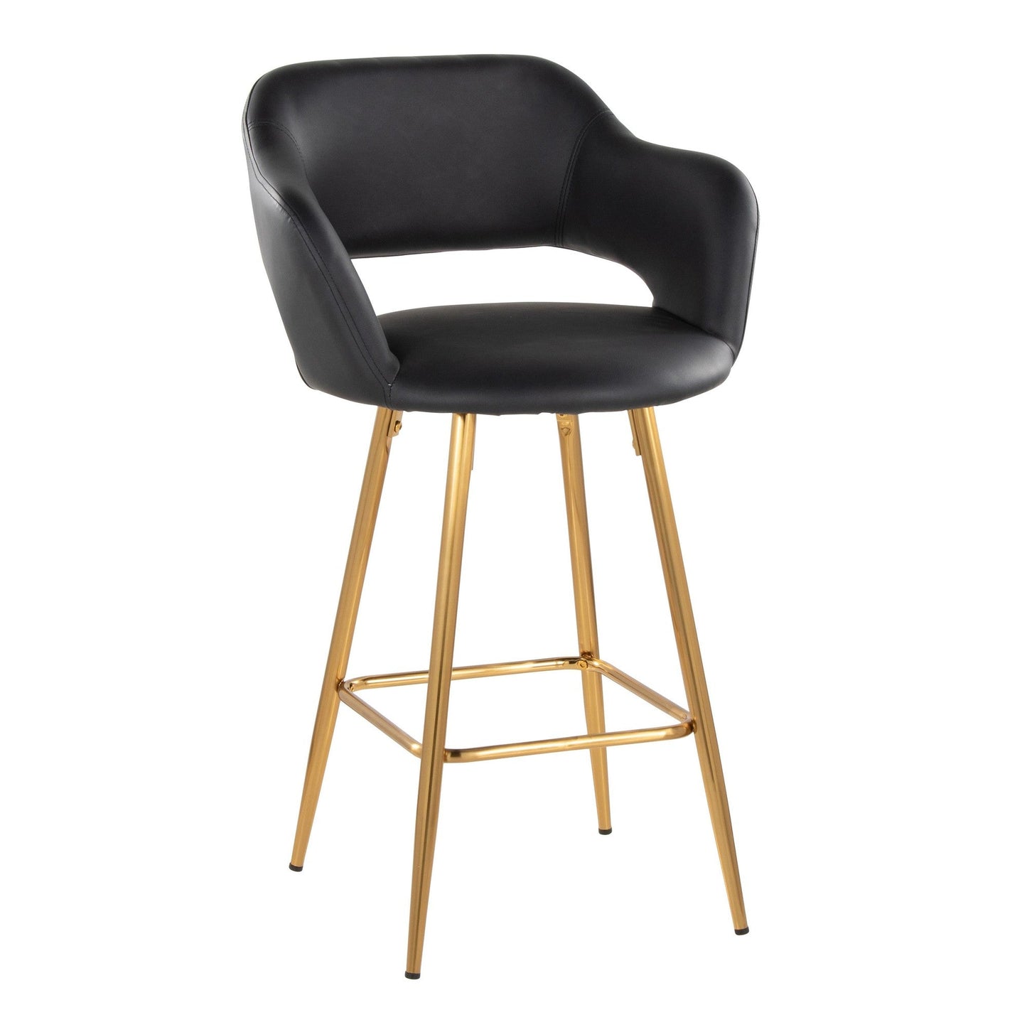 Majestic Office Furniture 26" Fixed-Height Counter Stool - Set of 2